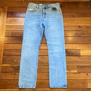 NWT Levi’s Premium 501 High Rise Straight Leg Non-Stretch Jeans 31 x 32